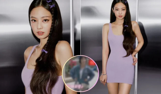 BLACKPINK Jennie 在《404 號公寓》中以穿越時空的牛仔造型驚艷粉絲——你看起來如此……”