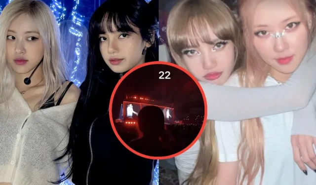 BLACKPINK Rosé ammette di aver pianto durante il concerto di Taylor Swift a causa di Lisa in Sweet Letter