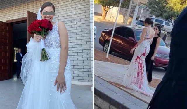 Suegra del infierno contrata matones para salpicar pintura roja en el vestido de novia de la novia