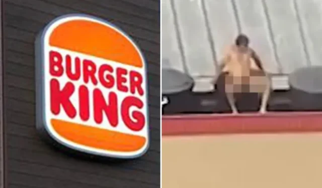 Burger King reaguje po tym, jak nagi mężczyzna kąpie się w zbiorniku z wodą w restauracji