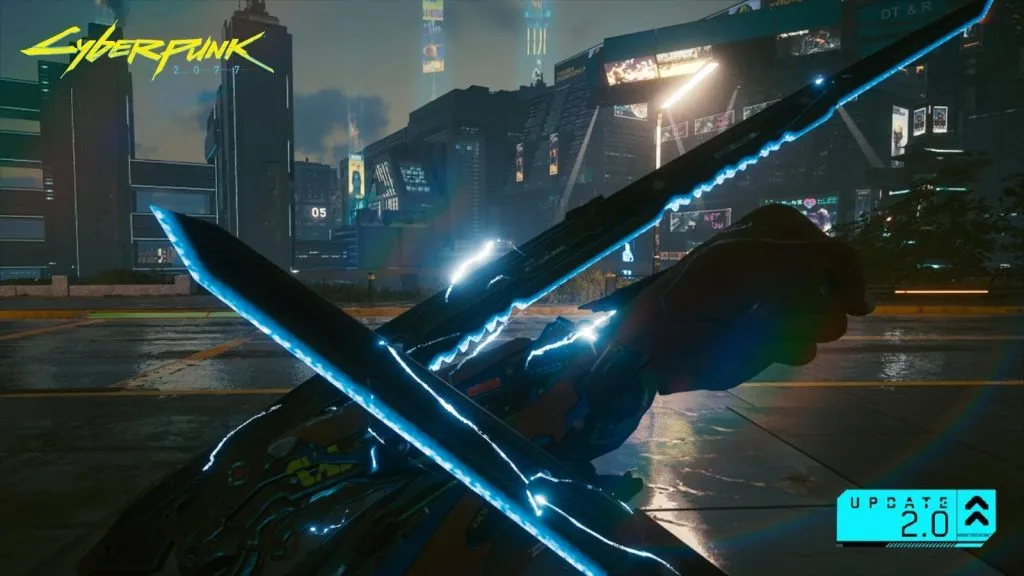 Espadas Mantis en Cyberpunk 2077