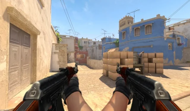 Você consegue jogar com a mão esquerda no CS2? Apenas modelo de visão direita do Counter-Strike 2