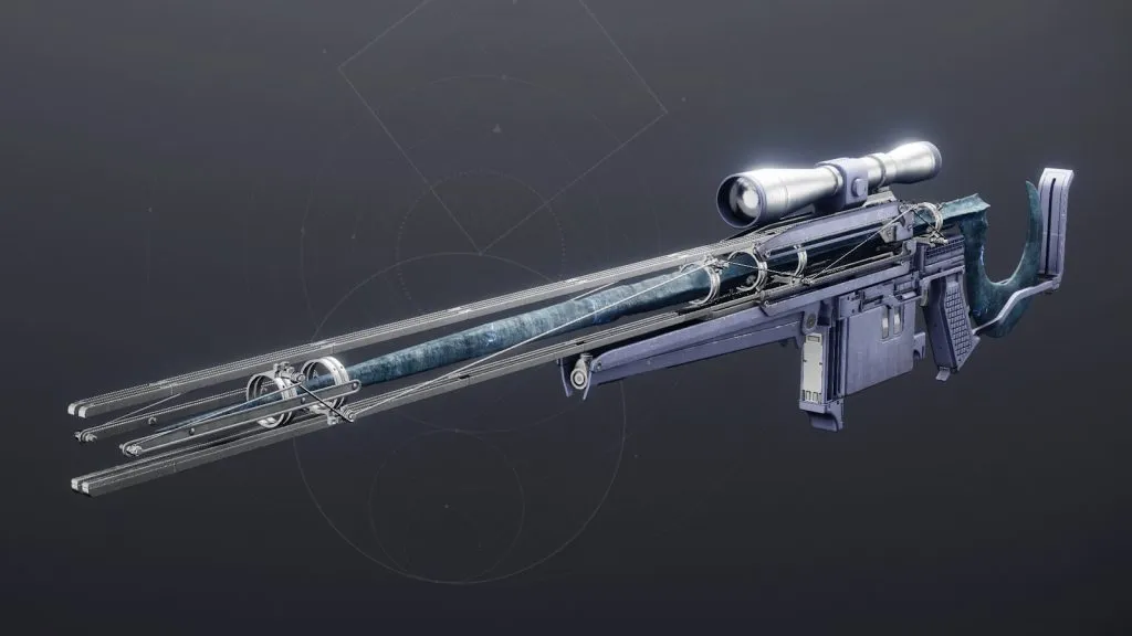 Tireur d'élite exotique CloudStrike de Destiny 2.