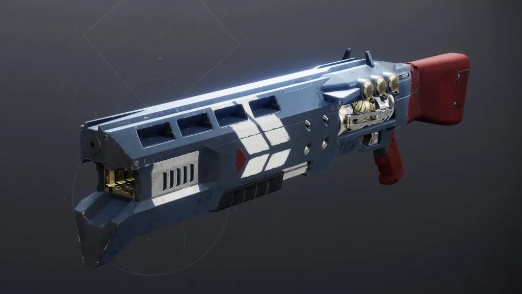 Légende du fusil de chasse exotique Acrius de Destiny 2.