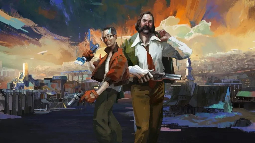 Arte da capa do Disco Elysium