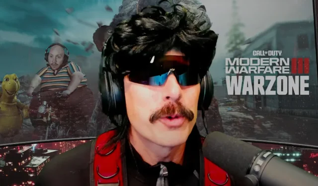 Dr Disrespect afirma que Call of Duty “terrível” desistiu de tentar ser bom