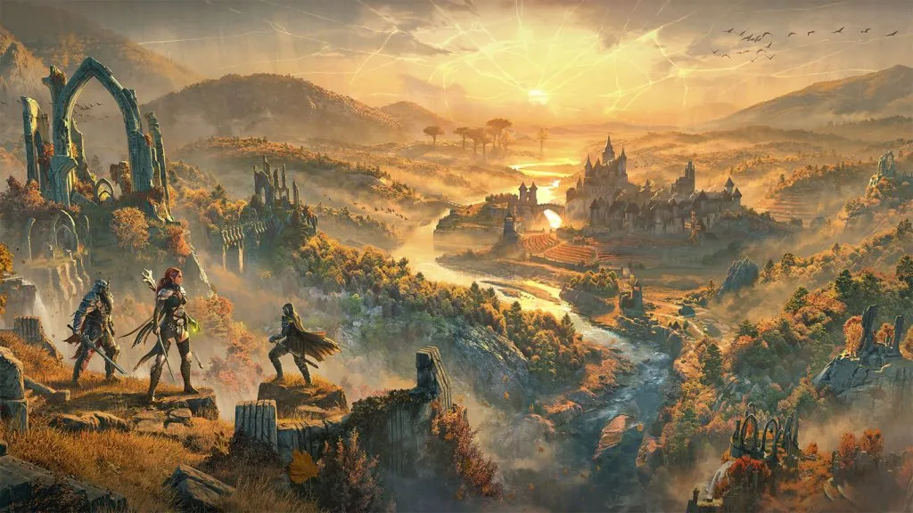 Arte clave de Elder Scrolls Online: Gold Road