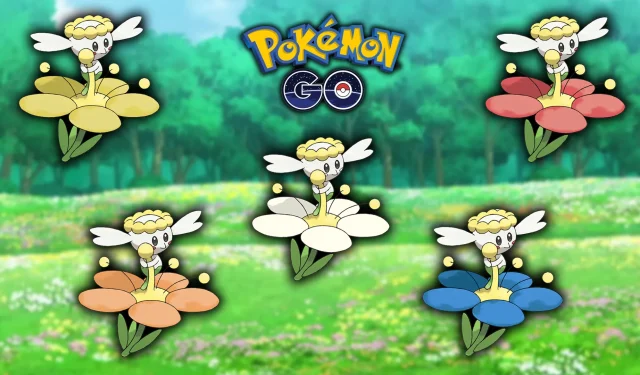 Como obter todas as cores Flabebe em Pokémon Go e elas podem ser brilhantes?