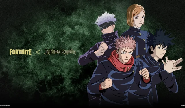 Vazamento de Fortnite revela outra colaboração de Jujutsu Kaisen chegando no Capítulo 5, Temporada 2