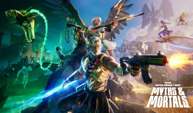 Notas de patch iniciais da 2ª temporada do Capítulo 5 do Fortnite: Mitos e Mortais, novas armas, POI do Olympus e muito mais