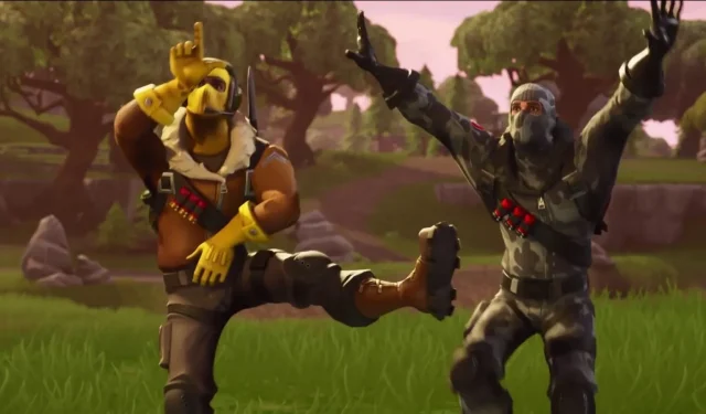 Jogador de Fortnite descobre novo emote “tóxico” no jogo