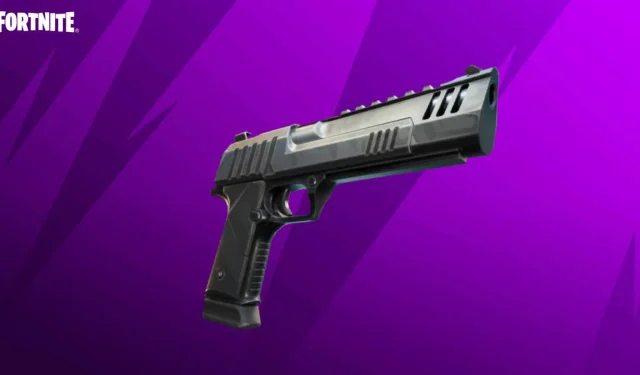 El alcance 4x de Fortnite hace que Hand Cannon, el favorito de los fanáticos, sea aún más mortal