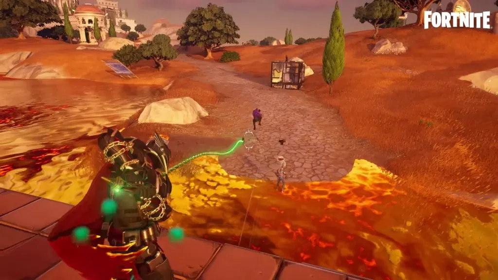 Chains of Hades in Midas Floor ist Lava Fortnite