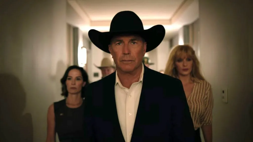 Kevin Costner dans le rôle de John Dutton dans Yellowstone