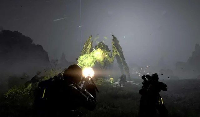 L’épais brouillard de Helldivers 2 rend la vision du champ de bataille « impossible »