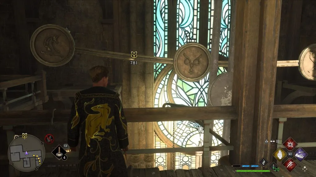 llave del rompecabezas de la torre del reloj del legado de hogwarts