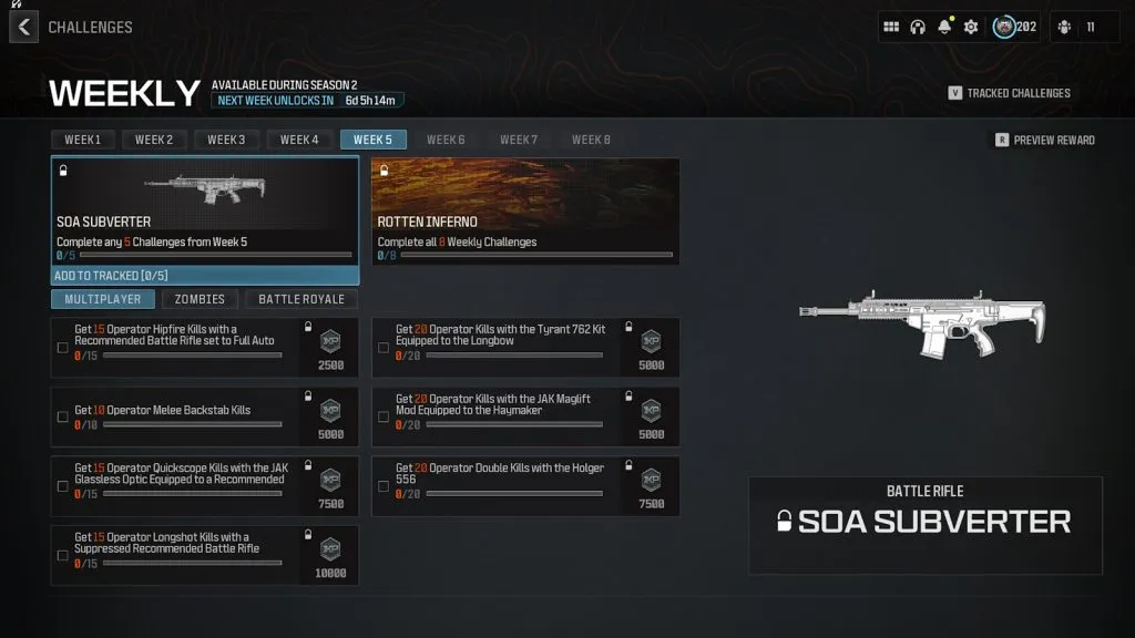 Desafíos multijugador para desbloquear SOA Subverter en MW3.