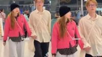 K-網友嘲笑泫雅和龍俊亨在機場牽手