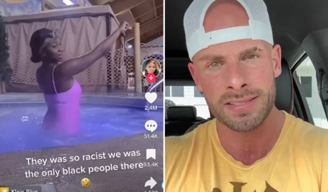 Joey Swoll critica mulher que chamou meninas de “racistas” por sair da banheira de hidromassagem durante as filmagens