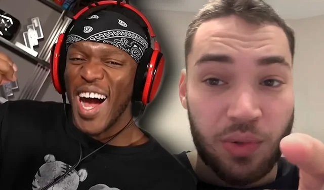 KSI zomba de Adin Ross depois que o streamer do Kick afirma que o boxe Misfits o está processando