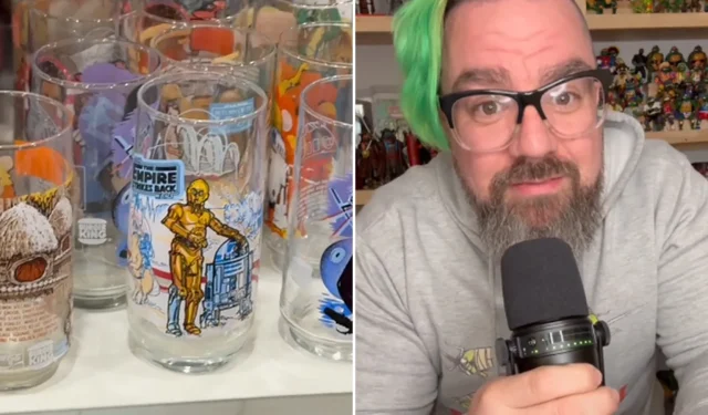 Un homme met en garde contre l’achat de tasses Star Wars dangereuses dans les friperies