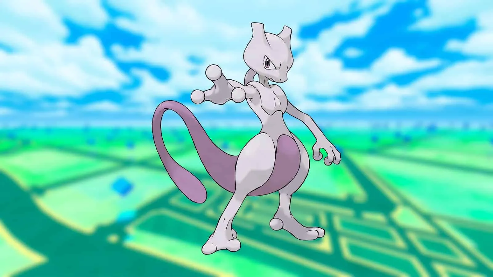 超夢 (Mewtwo)，在 Pokemon Go 中與領袖克里夫 (Leader Cliff) 戰鬥時最好使用的神奇寶貝之一