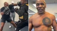 Los fanáticos de las peleas están divididos por las nuevas imágenes de entrenamiento de Mike Tyson para el combate de Jake Paul en Netflix