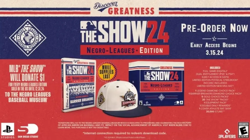 Un'immagine dell'edizione da collezione di MLB The Show 24.