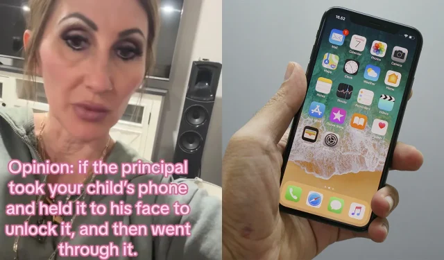 La mamma dice che il preside ha usato Face ID per accedere al telefono del figlio senza permesso