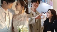 ¿Park Min-young y Na In-woo muestran un “comportamiento de pareja” durante el viaje de recompensa de “Marry My Husband”? 