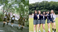 K-Netizens criticam a tendência alterada dos uniformes escolares dos grupos femininos (ft. NewJeans, LE SSERAFIM) 