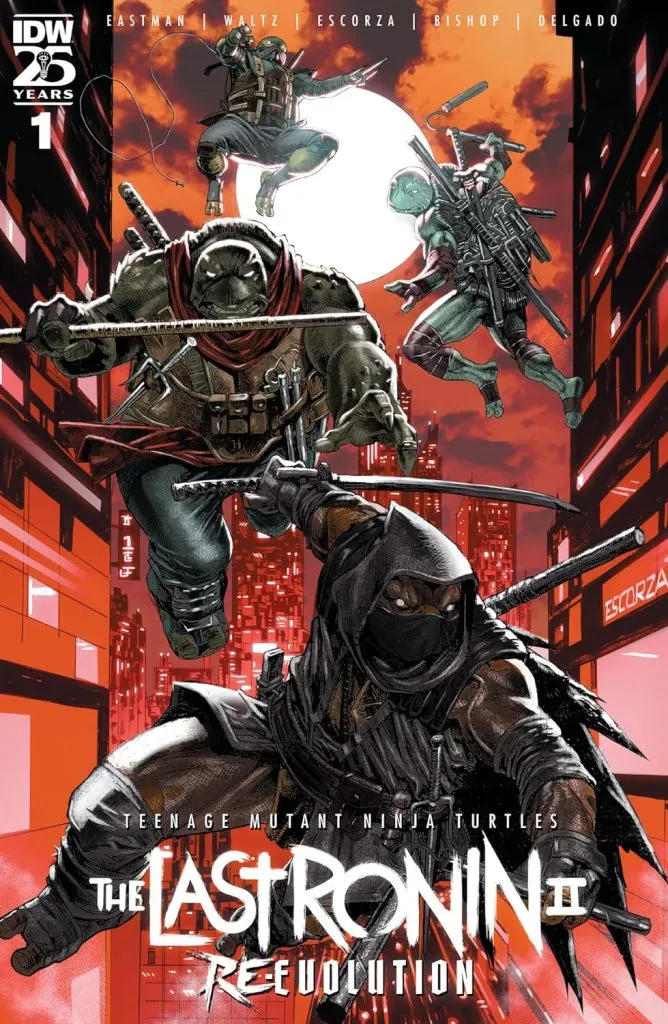 Cover von Teenage Mutant Ninja Turtles: The Last Ronin II #1