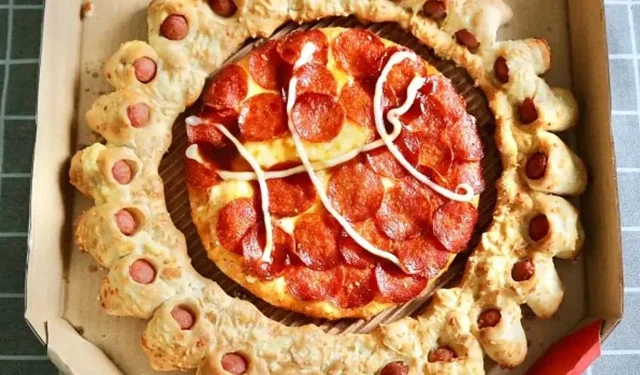 Pizza Hut está vendendo uma bola de basquete e uma cesta comestíveis, mas há um problema