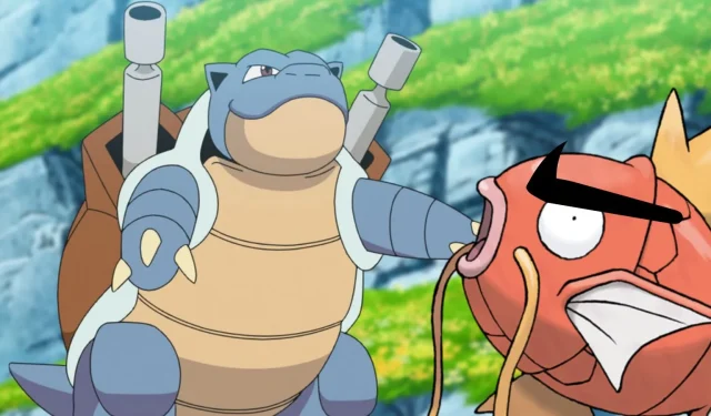 Trener Pokemon Scarlet & Violet niszczy 7-Star Blastoise za pomocą najsłabszego monsa Gen 1