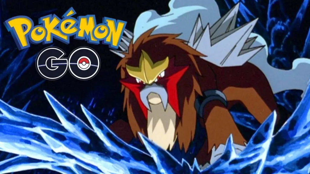 pokemon anime entei en tête aller logo