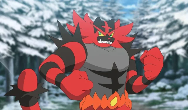 Un extraño fallo de Pokémon Scarlet y Violet le da “tatuajes” a Incineroar