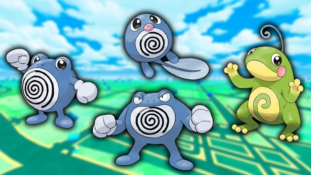 poliwag poliwhirl poliwrath politoed 포켓몬