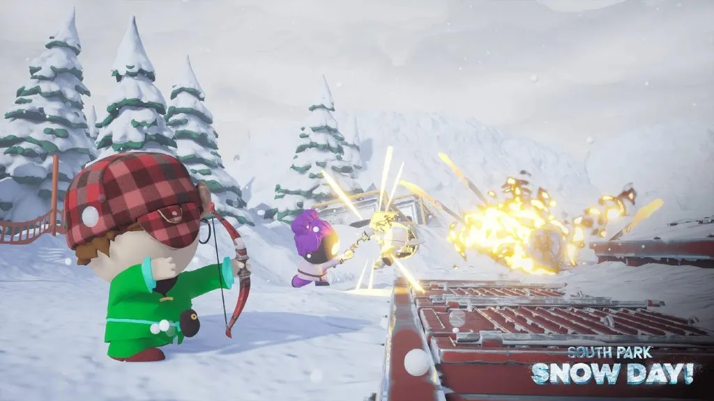 Una imagen del juego South Park: Snow Day.