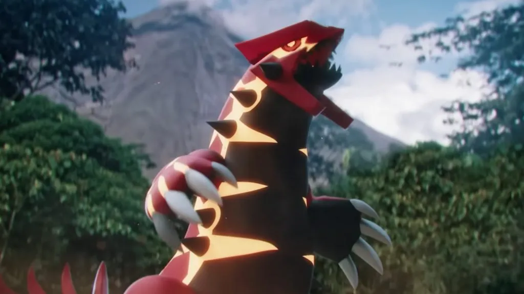 Groudon Primordiale si potenzia in Pokemon Go.