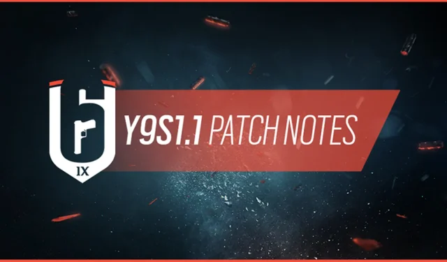 Rainbow Six Y9S1.1 Patchnotizen: Ballistic Shield & Deimos Fixes, mehr