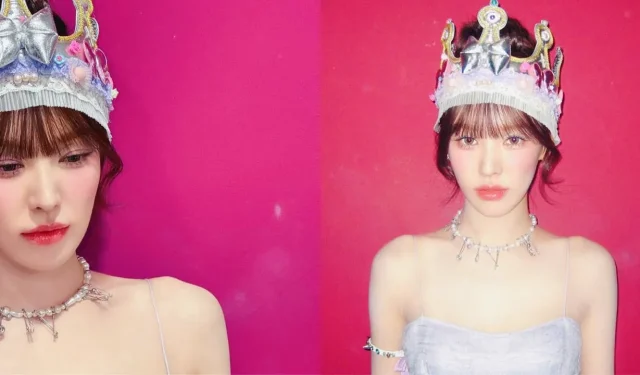 REDVELVET Wendy incendia las redes sociales con un encanto etéreo en sus últimas fotos