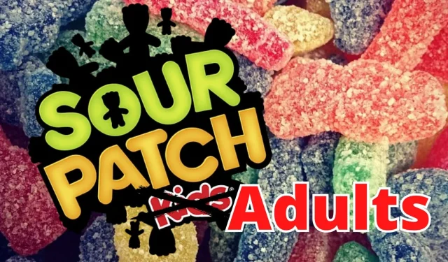 Sour Patch Kids는 명백한 만우절 농담에서 Sour Patch Adult가 됩니다.