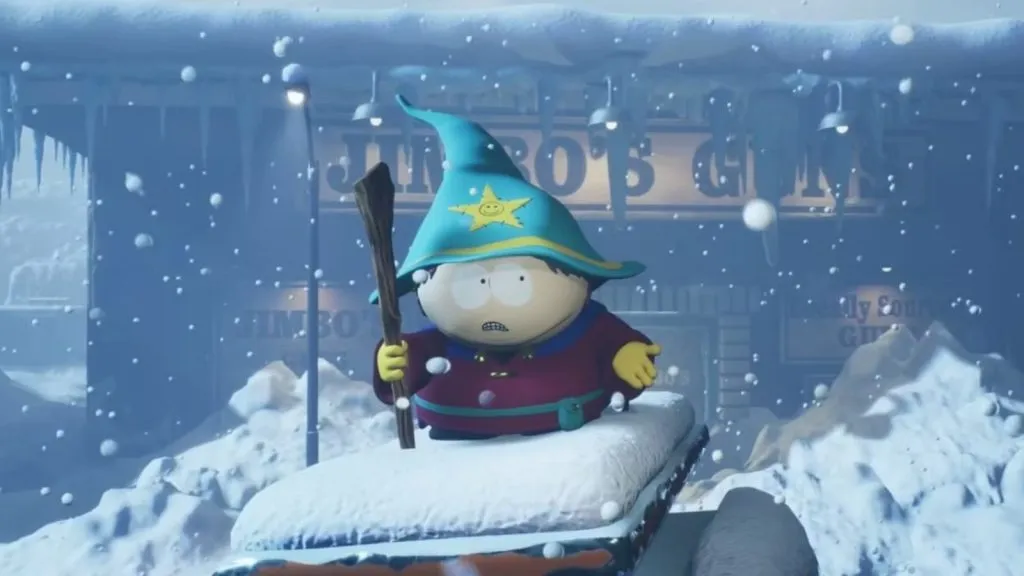 Una imagen del juego South Park: Snow Day.