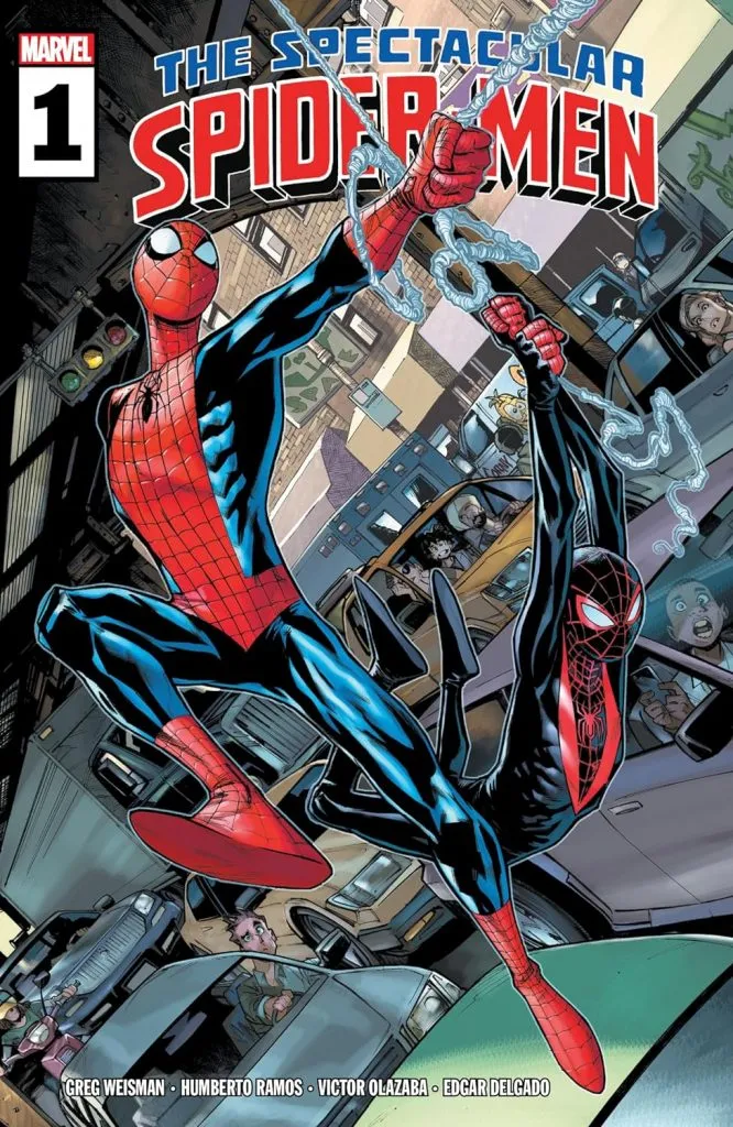 Couverture de Spectaculer Spider-Men #1