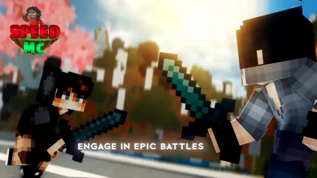 Batallas del servidor IShowSpeed ​​Minecraft