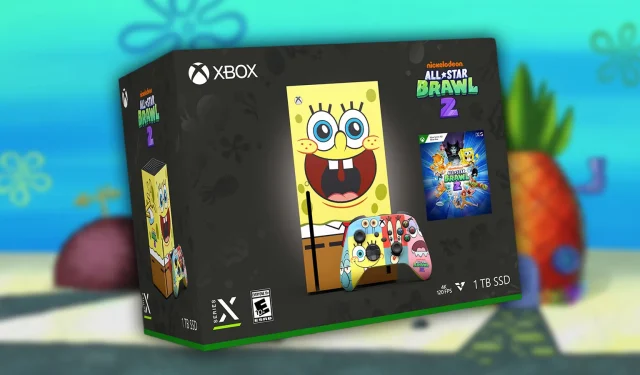 Xbox rivela la straordinaria console di SpongeBob Squarepants ma c’è un problema