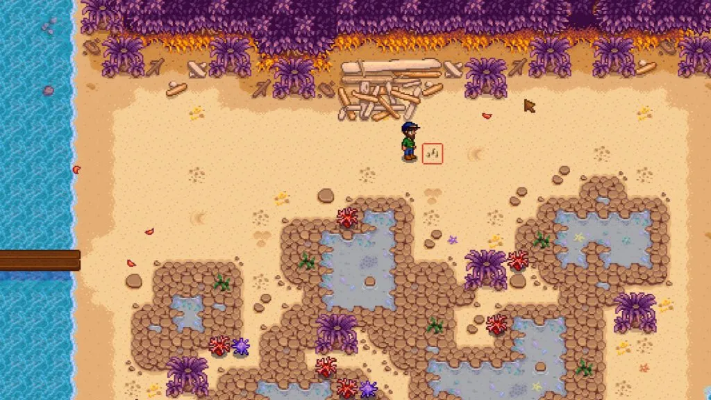 Miejsce artefaktów aktualizacji Stardew Valley 1.6