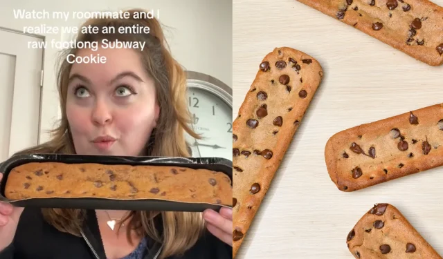 Les clients du métro affirment que le restaurant leur a donné un cookie cru d’un pied