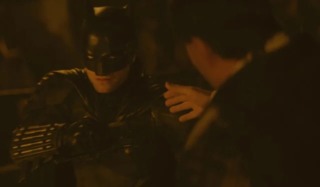 La escena de la pelea de Batman convertida en un juego de Arkham es una visita obligada