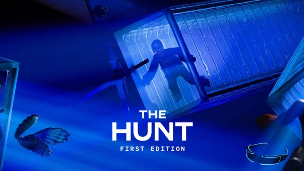 Arte de portada para el evento The Hunt: Primera edición en Roblox.